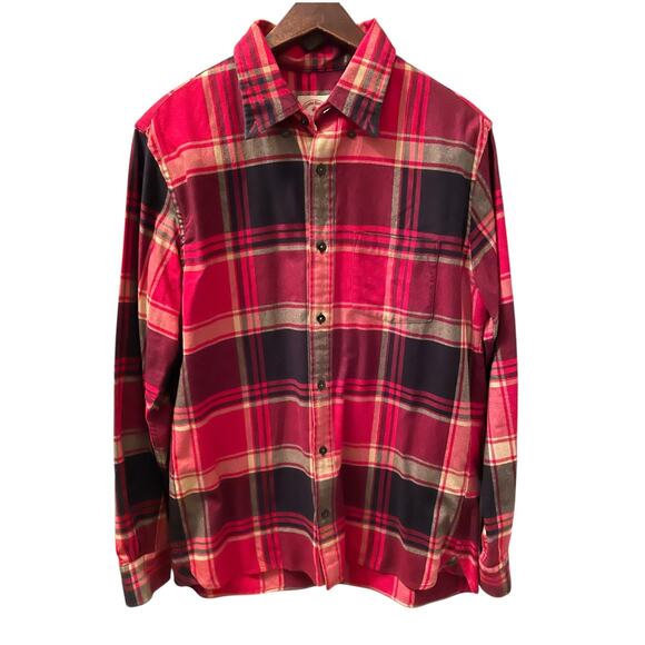Brooks Brothers Plaid Flannel Shirt size Medium - Picture 1 of 6